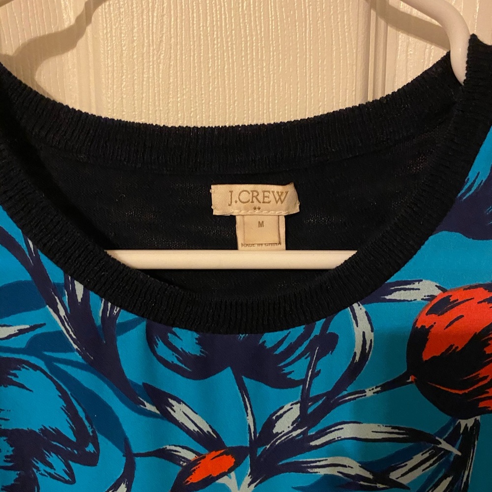 J.Crew Mixed Media Sweater - Picture 2 of 5